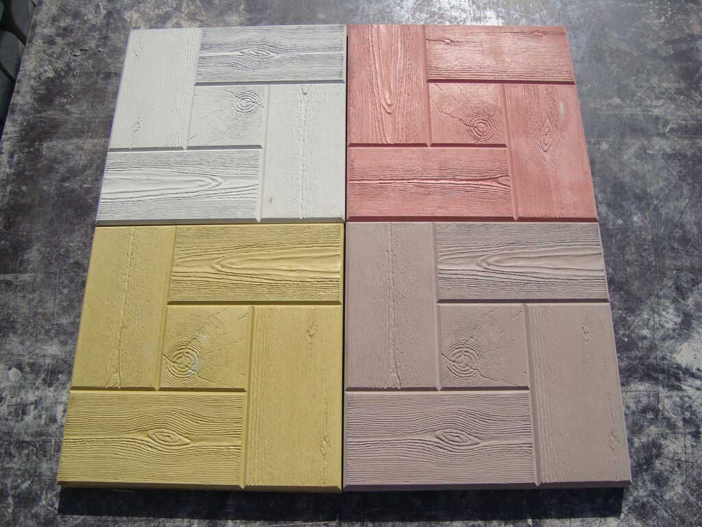 Тротуарная плитка «Калифорния» (имитация дерева) 3 см / 5 см