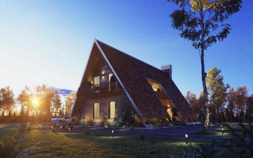 А-фреймы и Блочно-модульные дома для отдыха